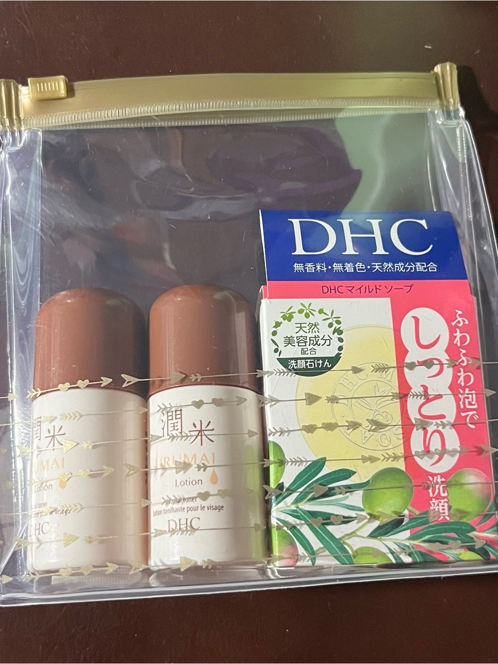 DHC - Japanese skincare - 1 mild soap, 2 facial toning lotion (NWOT)